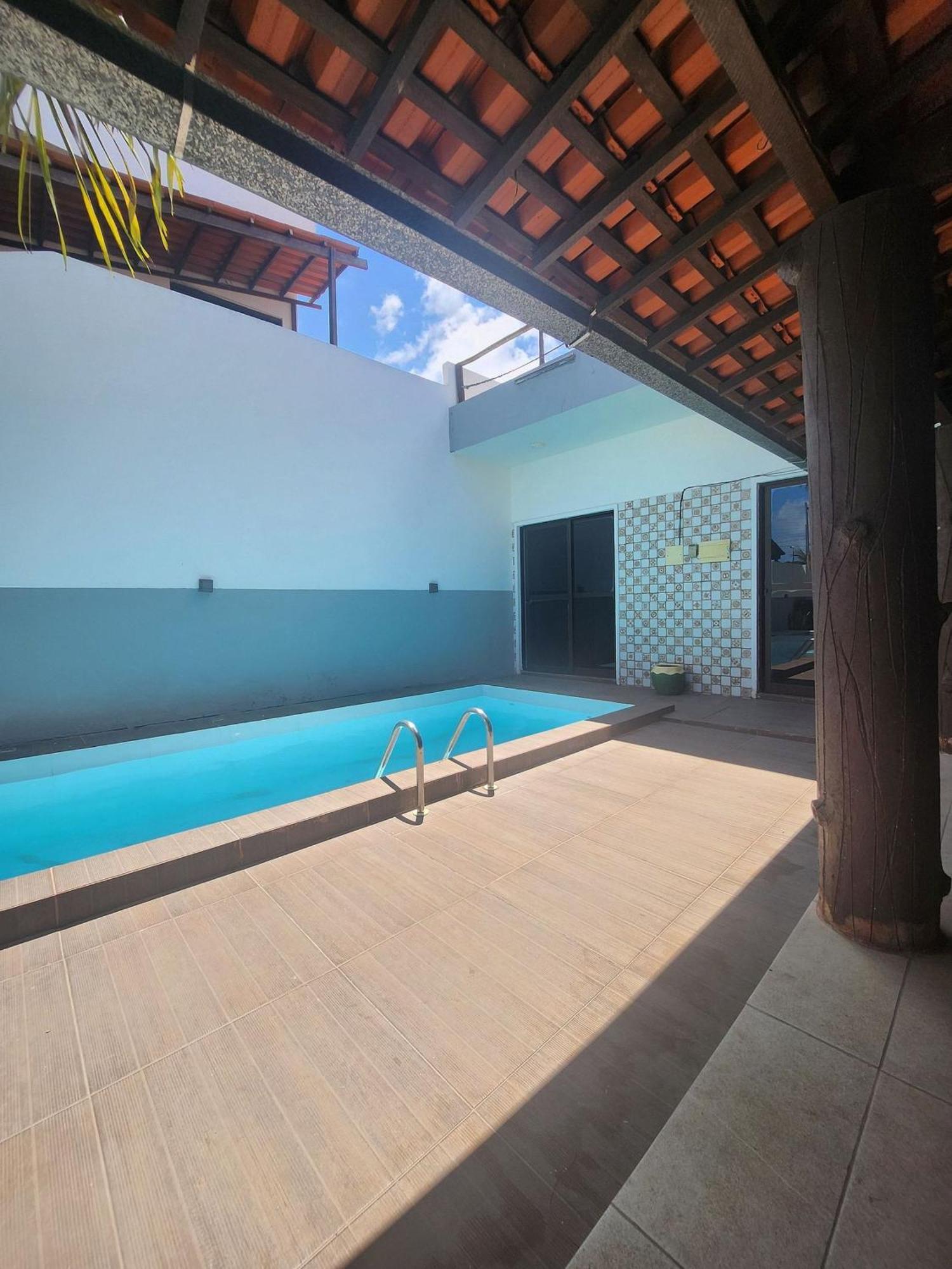 Casa de férias Casa Encantadora Com Piscina,prainha E